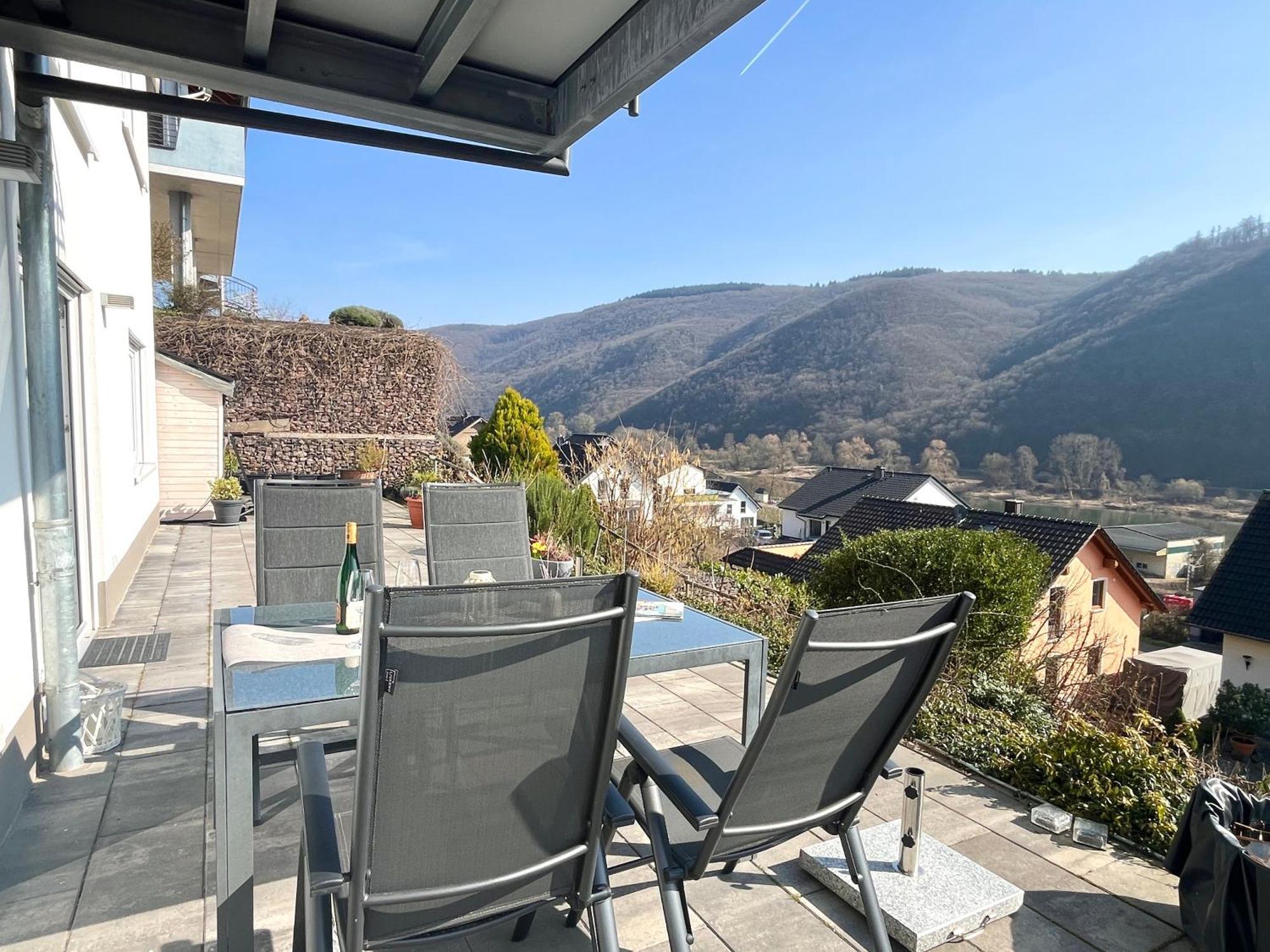 Ferienwohnung Sonnenterrasse, 1-4 Personen, 2 Schlafzimmer, Grosse Terrasse Müden Eksteriør bilde