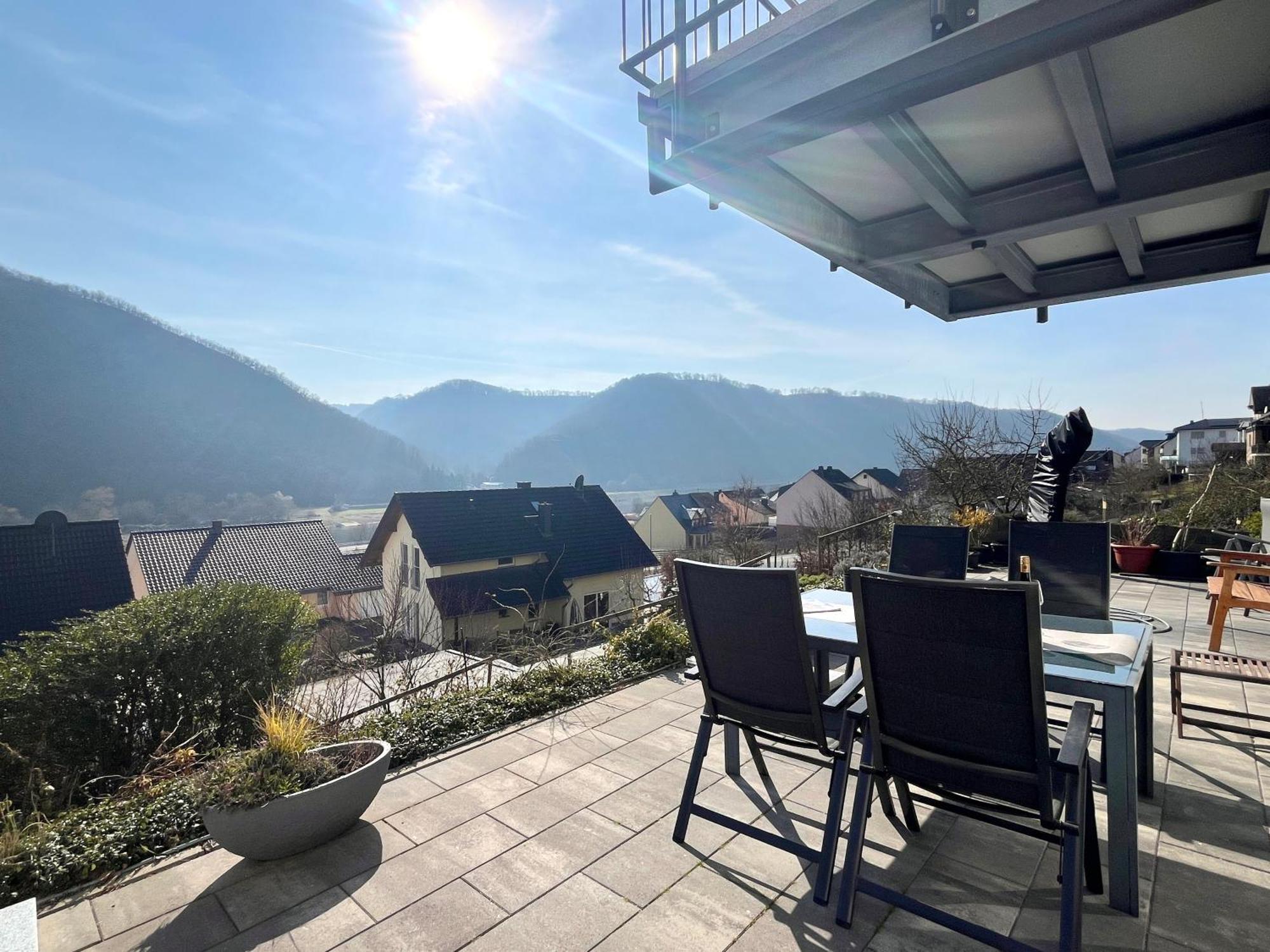 Ferienwohnung Sonnenterrasse, 1-4 Personen, 2 Schlafzimmer, Grosse Terrasse Müden Eksteriør bilde