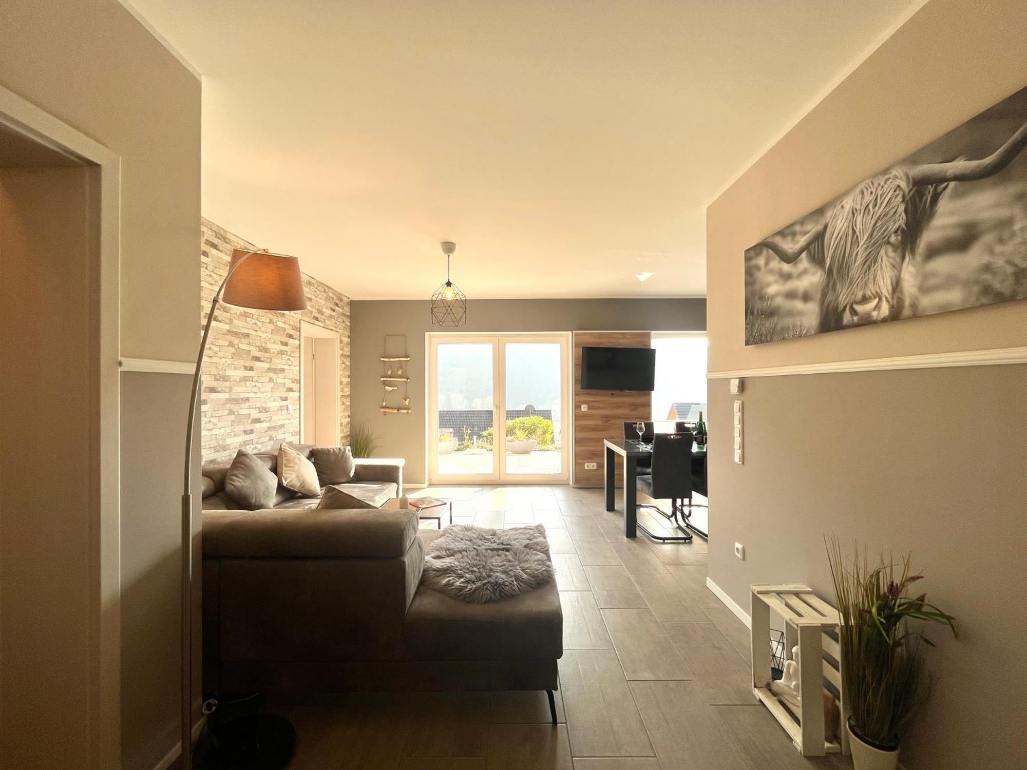 Ferienwohnung Sonnenterrasse, 1-4 Personen, 2 Schlafzimmer, Grosse Terrasse Müden Eksteriør bilde